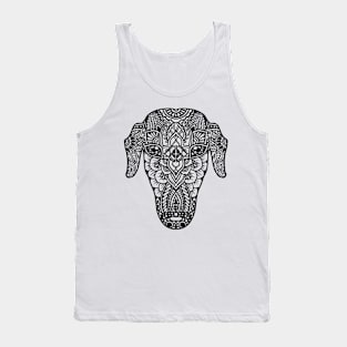 Borzoi Mandala Tank Top